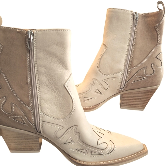 🤍Dolce Vita🤍 Ramson Western Boot in Dune Multi Leather....Size 7 - Picture 5 of 10